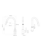 Set Granitspüle Franke Maris 114.0661.794, Küchenarmatur Oltens Litla 35204800
