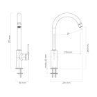 Set Granitspüle Grohe K700 31654AP0, Küchenarmatur Oltens Skafta 35206300