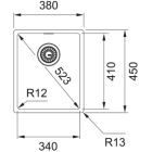Set Stahlspüle Franke Box 127.0453.653, Küchenarmatur Franke Lina 115.0693.230
