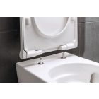 Set WC-Becken mit Absenkautomatik-Sitz Geberit Acanto 502.774.00.1, Unterputzrahmen Geberit Duofix 111.320.00.6, 111.815.00.1, 156.050.00.1