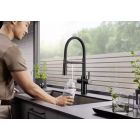 Set Granitspüle Blanco Etagon 500-U 525887, Küchenarmatur Blanco Catris-S 526707