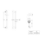 Set Duscharmatur Villeroy & Boch Universal Taps & Fittings TVS00001800061, Duschset Villeroy & Boch Verve Showers TVS10900700061