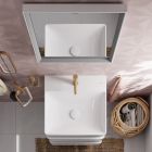 Set Unterschrank Hansgrohe Xelu Q 54021000, Waschbecken Hansgrohe Xelu Q 61012450