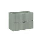Set Unterschrank Comad Line Reed Green LINE REED GREEN D 82-80-2S, Waschbecken Comad Pati UN-PATI-MW3, NOVA OAK A 89-80