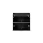 Set Badschrank Comad Nova Black NOVA BLACK D2 82-60-2D, Waschbecken Comad Beyond BEYOND 5 WHITE ( E-6564 ), NOVA BLACK B 89-60