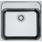 Set Edelstahlspüle Franke Smart SRX 127.0720.295, Küchenarmatur Franke Smart Glenda 115.0747.473