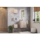 Set Unterschrank Comad Nova Cashmere NOVA CASHMERE 82-50-2D, Waschbecken Comad Gaja UN-GAJA35-SW 78570A(35), NOVA CASHMERE 89-50