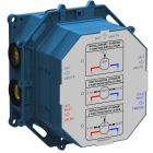 Set Badewannen- und Duscharmatur Kronenbach Smart Push 19044002SM, Kopfbrause Kronenbach Supra 2.0 153765001904SMN, 01900190KBN, 27409002SMKB, 28628002SMKB, 27500001 KB, 28276000KBSM