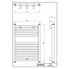 Set Elektrischer Heizkörper Luxrad Ares Elektro ARES6484509005MATERG, Elektro-Heizstab Luxrad GLX GLX400CZ