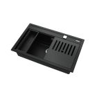 Set Tegranit-Spüle Teka Nova XXL 115230057, Küchenarmatur Teka ARK 23938120N