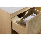 Set Unterschrank Comad Nordic Cremona NORDIC CREMONA 82-60-46-2S, Waschbecken Comad Wiki UN-WIKI-SW, CREMONA 89-60-46 M