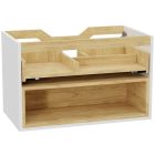 Set Waschtischunterschrank Korpus Excellent Tuto 2.0 MLEX.2171.800.WHBL, Waschbecken Excellent As CEEX.3617.800.WH, MLEX.2151.800.02.WH