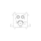 Set Badewannen- und Duscharmatur Oltens Onega 34602610, Kopfbrause Oltens Vindel 37006610, 39402610, 39304610, 37102610, 37200610