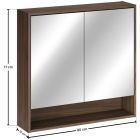 Set Badschrank Comad Viola VILLA UN 84-80-2D, Badschrank Comad Viola VIOLA VILLA 82-80-46-2S, UM-CFP LAVA 80D DP