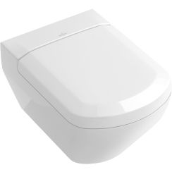 Villeroy & Boch Sentique WC-Sitz Absenkautomatik weiß 98M8S101/98M8S1R1