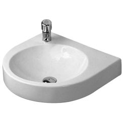 Duravit Architec Waschbecken 57.5x52 cm halbrund Klassisch weiß glanz 0449580000