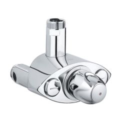 Grohe Grohtherm Duscharmatur Wandmontage mit Thermostat StarLight Chrome 35085000