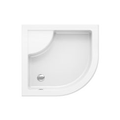 Ravak Sabina Halbrunde Duschwanne 80x80 cm weiß GPX11004
