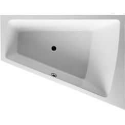 Duravit Paiova eckbadewanne 170x130 cm rechtsseitig weiß 700215000000000