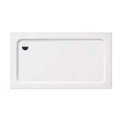 Kaldewei Superplan XXL Rechteckige Duschwanne 140x90 cm weiß 432900010001
