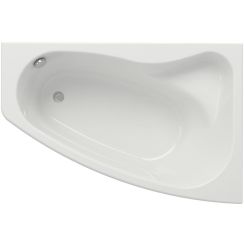Cersanit Sicilia eckbadewanne 160x100 cm rechtsseitig weiß S301-037