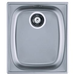 Alveus Basic Edelstahlspüle 44x38 cm stahl 1082195