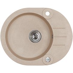 Alveus Rock'n'Roll Granitspüle 59.5x47.5 cm beige 1214055
