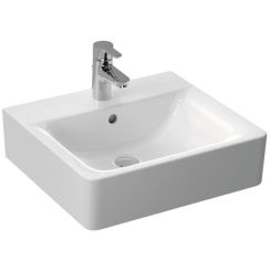 Ideal Standard Connect Waschbecken 50x46 cm rechteckig Klassisch-Möbel weiß glanz E788401