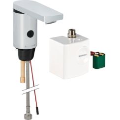 Geberit 186 Waschbeckenventil Stehend Elektronisch chrom 116.336.21.1
