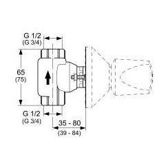Ideal Standard Moments verdecktes ventil A2359NU