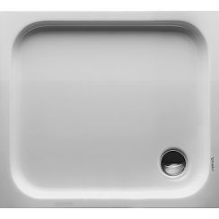 Duravit D-Code Rechteckige Duschwanne 90x80 cm weiß 720105000000000