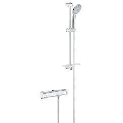 Grohe Grohtherm 2000 Duscharmatur Wandmontage mit Thermostat chrom 34195001