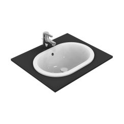 Ideal Standard Connect Waschbecken 48x35 cm oval Einbauwaschbecken weiß glanz E504501