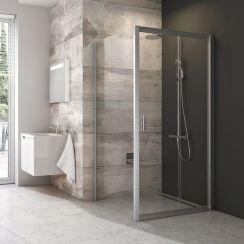 Ravak Blix Duschtüren 110 cm Schiebe- aluminium Glanz/durchsichtiges Glas 0PVD0C00Z1