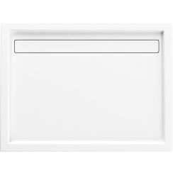 Schedpol Camparo Rechteckige Duschwanne 120x80 cm weiß 3.088