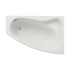 Cersanit Sicilia eckbadewanne 150x100 cm rechtsseitig weiß S301-096