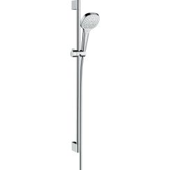 Hansgrohe Croma Duschset Wandmontage chrom-weiß 26591400