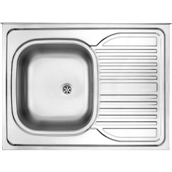 Deante Tango Edelstahlspüle 80x60 cm stahl ZM6_011P