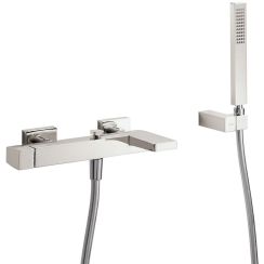 Tres Slim Exclusive Badewannen- und Duscharmatur Wandmontage || 202.170.01.AC
