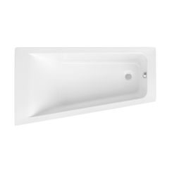 Roca Easy Eckbadewanne 150x80 cm linksseitig weiß A248407000