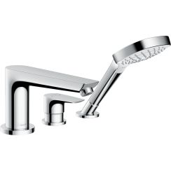 Hansgrohe Talis E Badewannen- und Duscharmatur awannenmontiert chrom 71730000