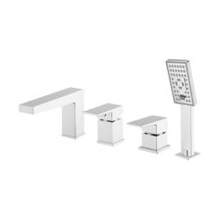 Omnires Fresh Badewannen- und Duscharmatur awannenmontiert chrom FR7132CR