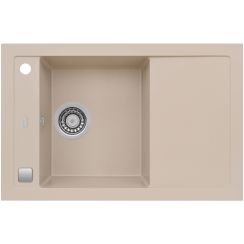 Alveus Formic Granitspüle 76x50 cm grau/graphit/onyx 4403002