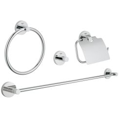 Grohe Essentials 4in1 Zubehörset StarLight Chrome 40776001