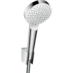 Hansgrohe Crometta Duschset Wandmontage chrom-weiß 26690400