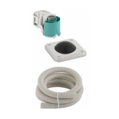 Geberit HyTouch Pneumatische Fußbetätigung für Toilette stahl 115.939.00.1