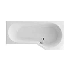 Excellent Be Spot Eckbadewanne 160x80 cm rechtsseitig weiß WAEX.BSP16WH