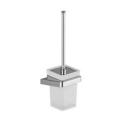 Ravak 10° Toilettenbürstengarnitur zum Schrauben chrom-glas X07P330
