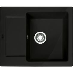 Franke Maris Keramikspüle 62x51 cm schwarz 124.0442.558