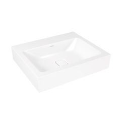 Kaldewei Cono Waschbecken 60x50 cm rechteckig Klassisch weiß glanz 902506013001